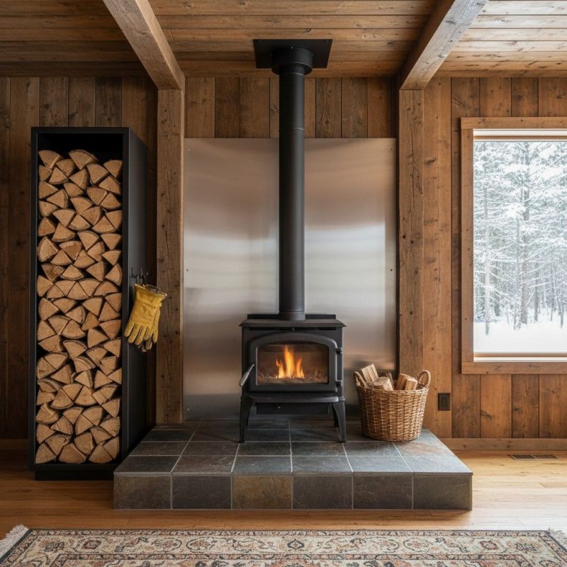 Wood Stove Installation