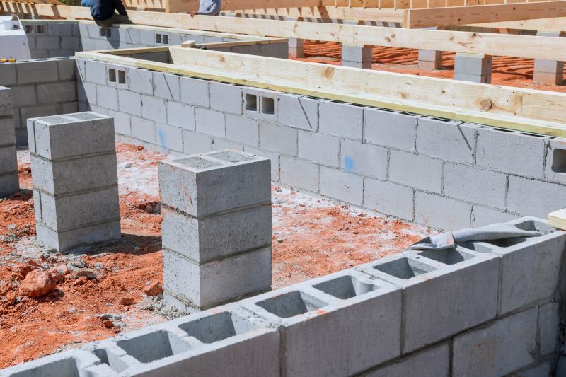 Block Foundation Installation in Boston, MA
