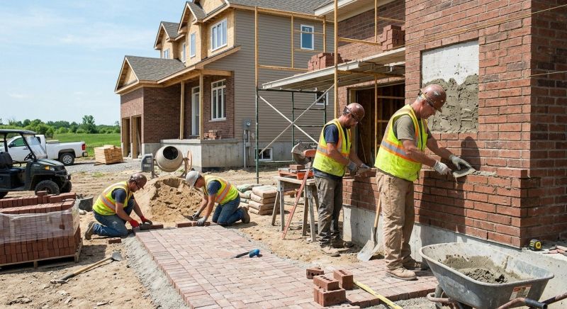 Deck Masonry Installation in Worcester, MA